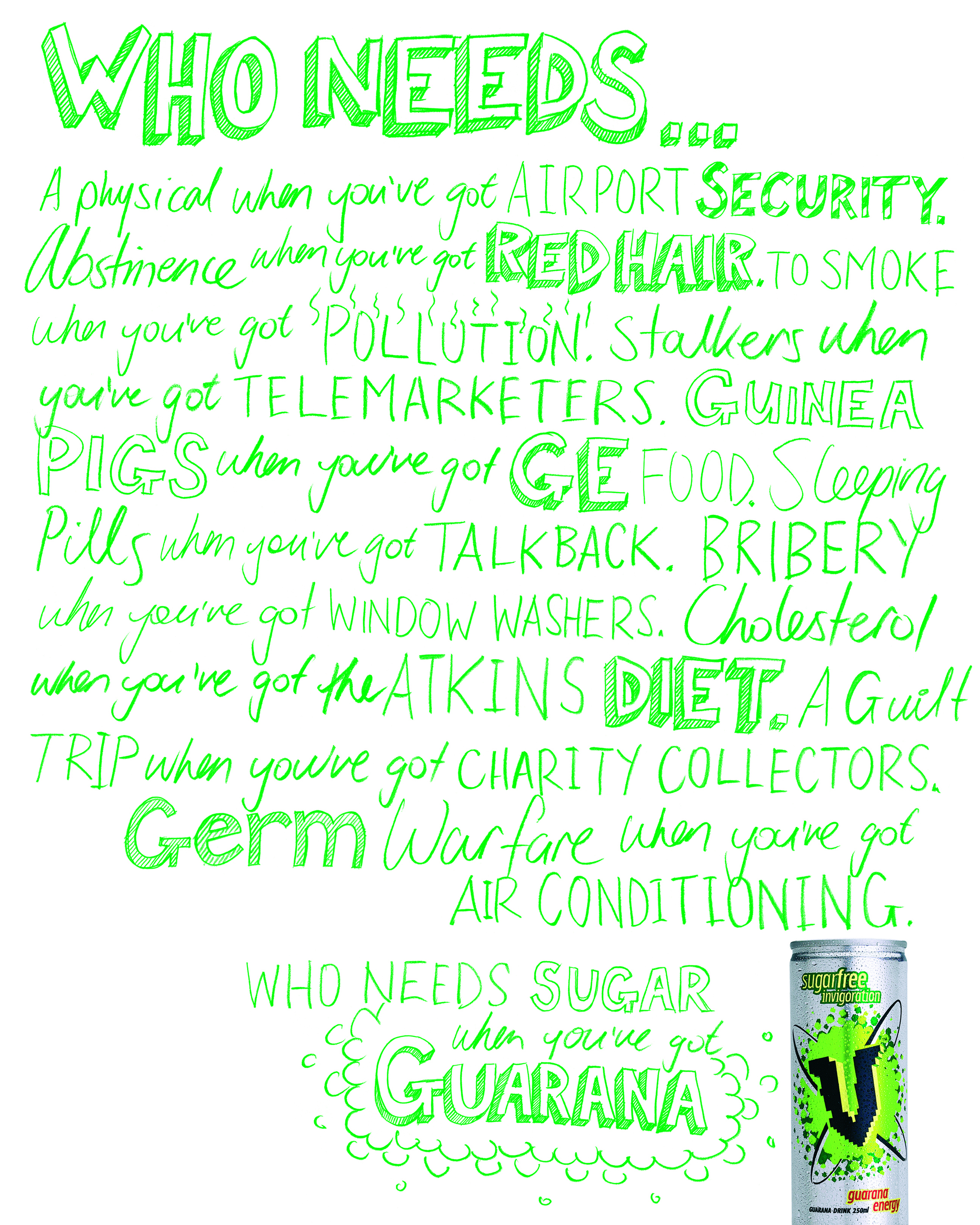 V Sugarfree Physical CARGO